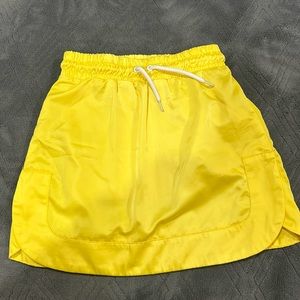 Yellow hunter skort